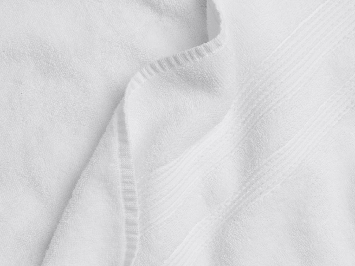 2+2 Classic Turkish Cotton Bath Bundle - White