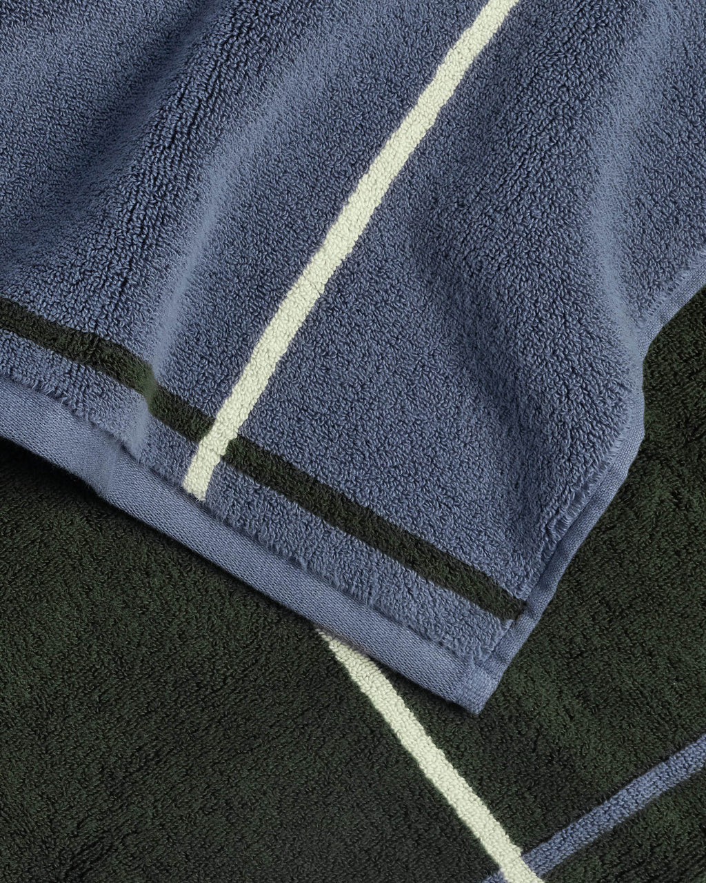 2+2 Organic Plush Bath Bundle - Dusk Windowpane