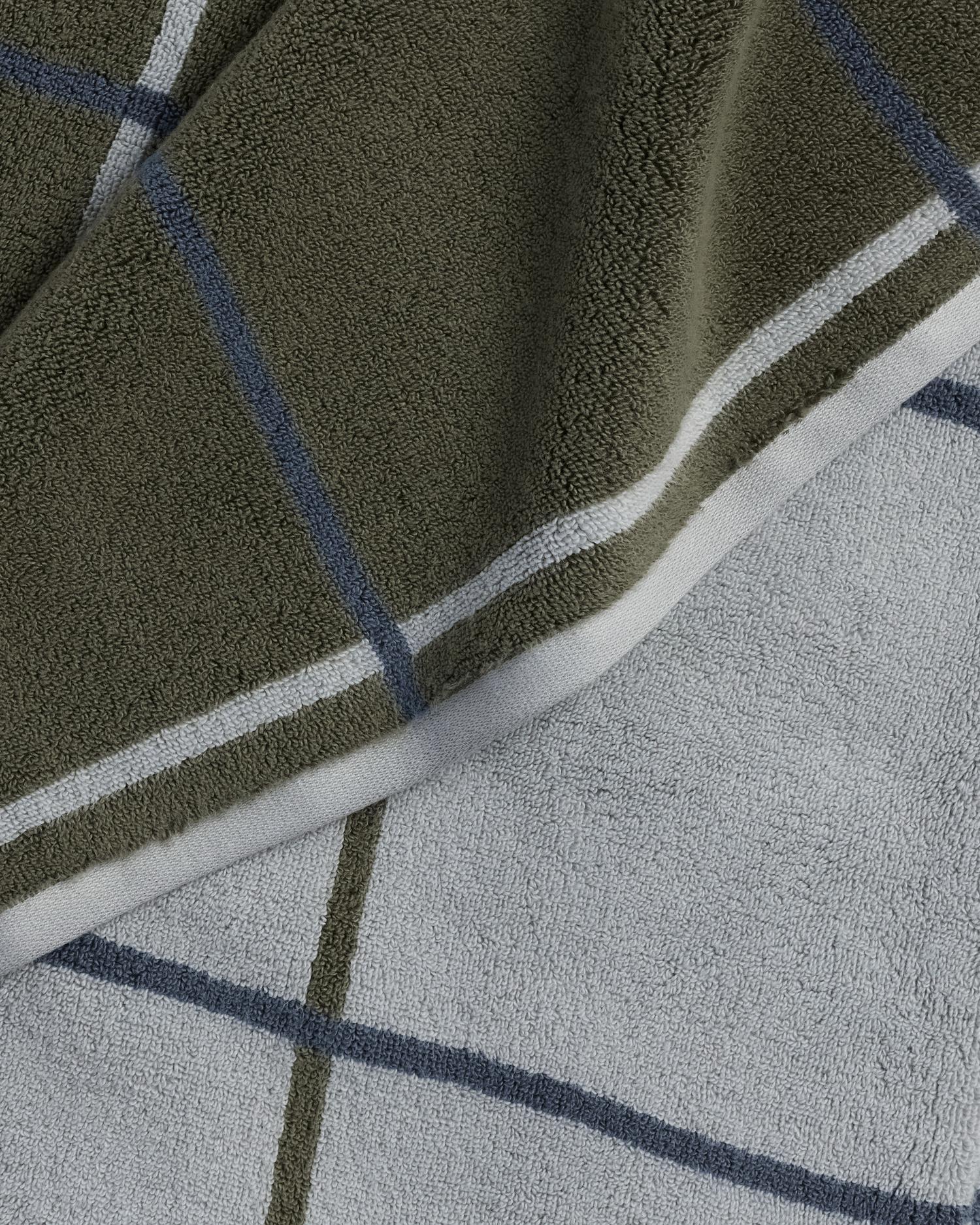 2+2 Organic Plush Bath Bundle - Thyme Windowpane